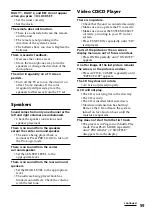 Preview for 59 page of Sony LBT-V8900AV Operating Instructions Manual