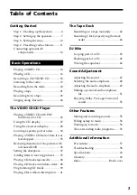 Preview for 3 page of Sony LBT-V8900S Operating Instructions Manual