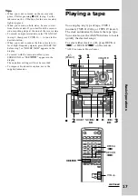 Предварительный просмотр 17 страницы Sony LBT-VR50 Operating Instructions Manual