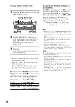 Preview for 18 page of Sony LBT-VR50 Operating Instructions Manual