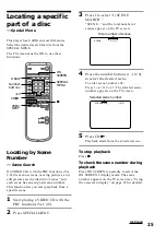 Предварительный просмотр 25 страницы Sony LBT-VR50 Operating Instructions Manual