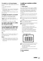 Preview for 27 page of Sony LBT-VR50 Operating Instructions Manual