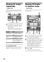 Предварительный просмотр 30 страницы Sony LBT-VR50 Operating Instructions Manual