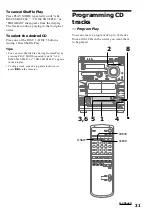 Предварительный просмотр 31 страницы Sony LBT-VR50 Operating Instructions Manual