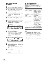 Предварительный просмотр 32 страницы Sony LBT-VR50 Operating Instructions Manual