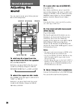 Предварительный просмотр 38 страницы Sony LBT-VR50 Operating Instructions Manual