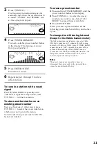 Preview for 11 page of Sony LBT-VR90AV Operating Instructions Manual