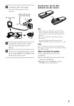 Preview for 5 page of Sony LBT-XB3 Operating Instructions Manual