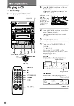 Предварительный просмотр 10 страницы Sony LBT-XB3 Operating Instructions Manual