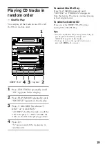 Предварительный просмотр 19 страницы Sony LBT-XB3 Operating Instructions Manual