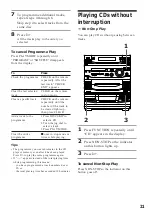 Предварительный просмотр 21 страницы Sony LBT-XB3 Operating Instructions Manual