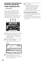 Preview for 30 page of Sony LBT-XB3 Operating Instructions Manual