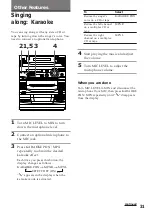 Preview for 31 page of Sony LBT-XB3 Operating Instructions Manual