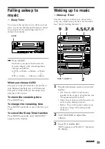 Preview for 33 page of Sony LBT-XB3 Operating Instructions Manual