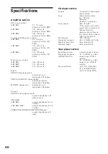 Preview for 40 page of Sony LBT-XB3 Operating Instructions Manual