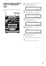 Preview for 9 page of Sony LBT-XB8AV Operating Instructions Manual