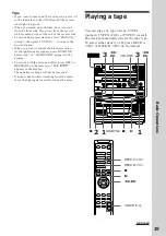 Предварительный просмотр 19 страницы Sony LBT-XB8AV Operating Instructions Manual