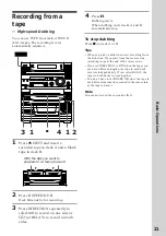 Предварительный просмотр 21 страницы Sony LBT-XB8AV Operating Instructions Manual