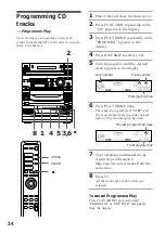 Предварительный просмотр 24 страницы Sony LBT-XB8AV Operating Instructions Manual