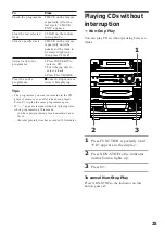 Preview for 25 page of Sony LBT-XB8AV Operating Instructions Manual