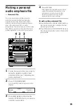 Предварительный просмотр 35 страницы Sony LBT-XB8AV Operating Instructions Manual