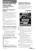 Предварительный просмотр 37 страницы Sony LBT-XB8AV Operating Instructions Manual