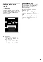 Preview for 41 page of Sony LBT-XB8AV Operating Instructions Manual