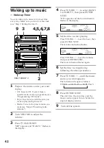 Preview for 42 page of Sony LBT-XB8AV Operating Instructions Manual