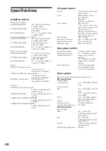 Preview for 48 page of Sony LBT-XB8AV Operating Instructions Manual