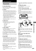 Предварительный просмотр 25 страницы Sony LBT-XG500 - Compact Hi-fi Stereo System Operating Instructions Manual