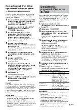 Preview for 47 page of Sony LBT-XG500 - Compact Hi-fi Stereo System Operating Instructions Manual