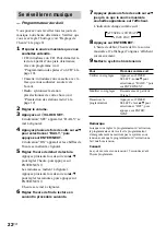 Preview for 52 page of Sony LBT-XG500 - Compact Hi-fi Stereo System Operating Instructions Manual