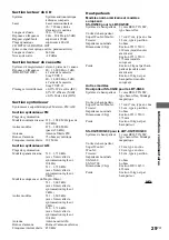 Preview for 59 page of Sony LBT-XG500 - Compact Hi-fi Stereo System Operating Instructions Manual