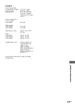 Preview for 35 page of Sony LBT-XGR6 - Compact Hi-fi Stereo System Operating Instructions Manual