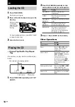 Preview for 10 page of Sony LBT-XGR90AV Operating Instructions Manual