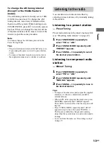 Preview for 13 page of Sony LBT-XGR90AV Operating Instructions Manual