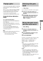 Preview for 23 page of Sony LBT-XGR90AV Operating Instructions Manual