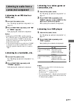 Preview for 27 page of Sony LBT-XGR90AV Operating Instructions Manual