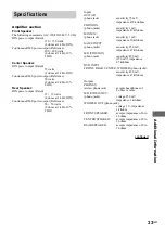 Preview for 33 page of Sony LBT-XGR90AV Operating Instructions Manual