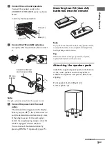 Preview for 5 page of Sony LBT-XGR99AV Operating Instructions Manual