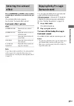 Preview for 27 page of Sony LBT-XGV11AV Operating Instructions Manual