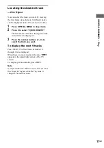 Preview for 17 page of Sony LBT-XGV50 Operating Instructions Manual