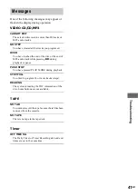 Preview for 41 page of Sony LBT-XGV50 Operating Instructions Manual