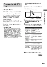 Preview for 15 page of Sony LBT-XGV6 Operating Instructions Manual