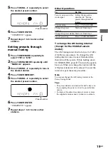 Предварительный просмотр 19 страницы Sony LBT-XGV6 Operating Instructions Manual