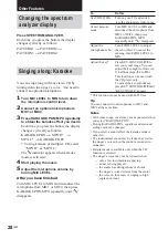 Предварительный просмотр 28 страницы Sony LBT-XGV6 Operating Instructions Manual