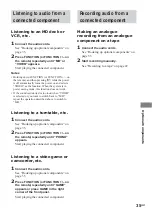 Preview for 35 page of Sony LBT-XGV6 Operating Instructions Manual