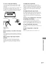 Предварительный просмотр 41 страницы Sony LBT-XGV6 Operating Instructions Manual