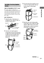 Preview for 17 page of Sony LBT-ZTX7 - Compact Hi-fi Stereo System Operating Instructions Manual