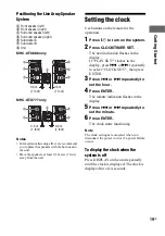 Предварительный просмотр 19 страницы Sony LBT-ZTX7 - Compact Hi-fi Stereo System Operating Instructions Manual